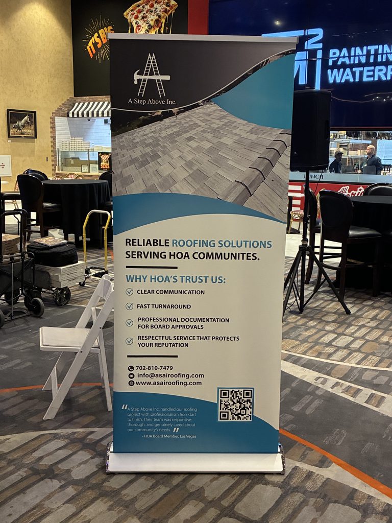 Trade show banner designed by Aberlewest